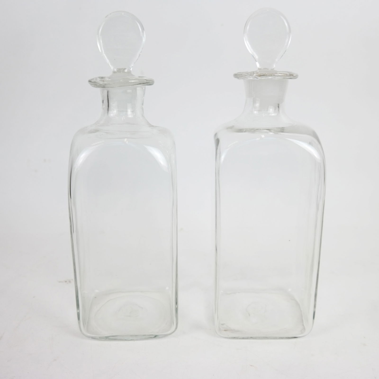 Pair of Vintage Tall Decanters (1 of 9)