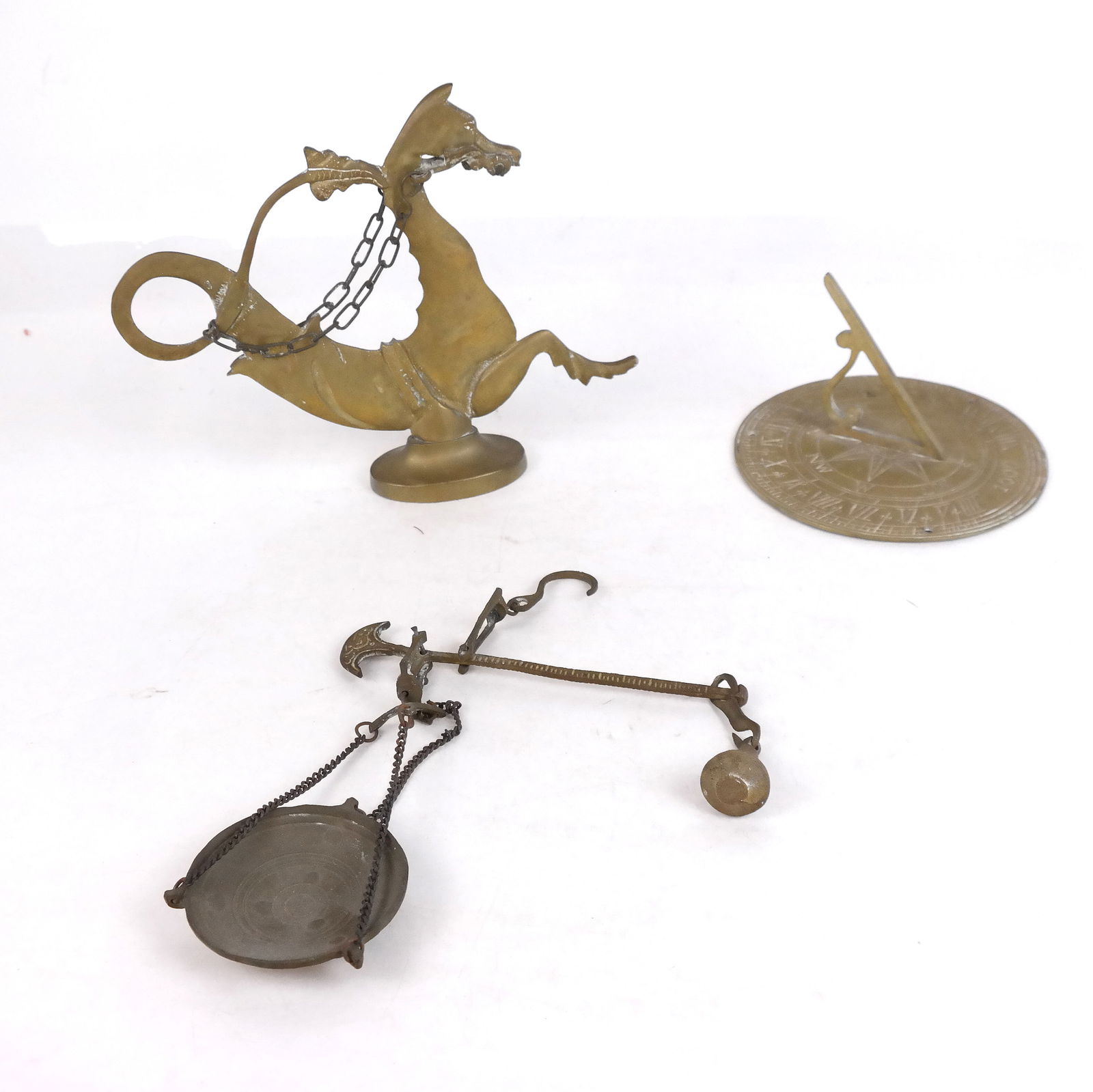 Three (3) Maritime / Nautical Brass Items (1 of 8)