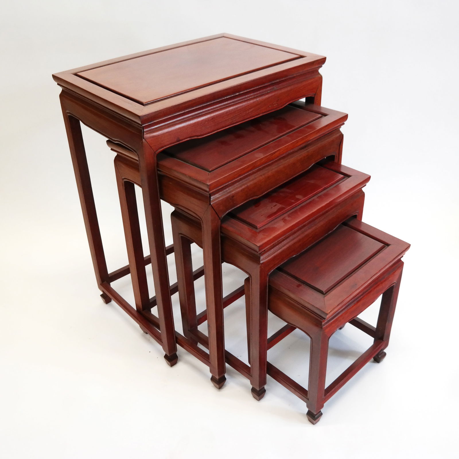 Nest of Four (4) Oriental Tables (1 of 6)