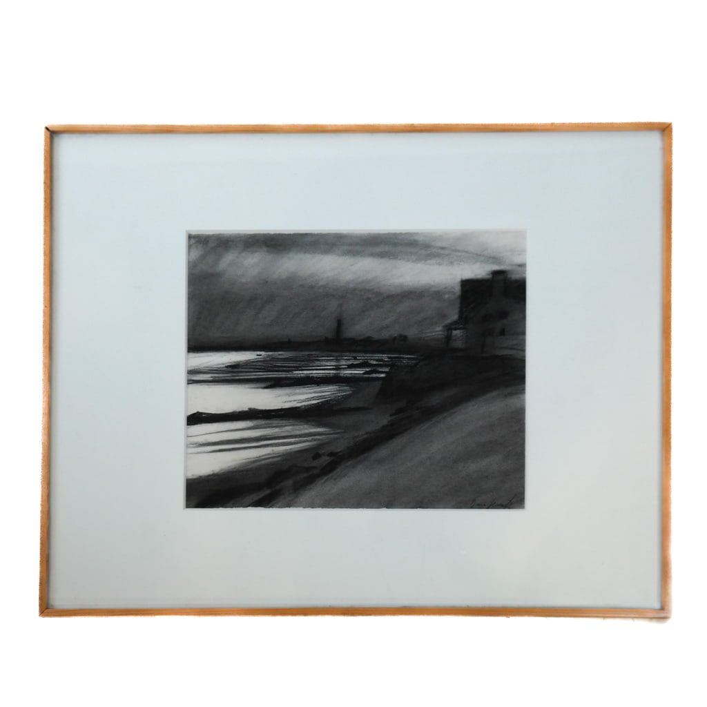 "Quiet Shoreline" - Pastel Painting (1 of 5)