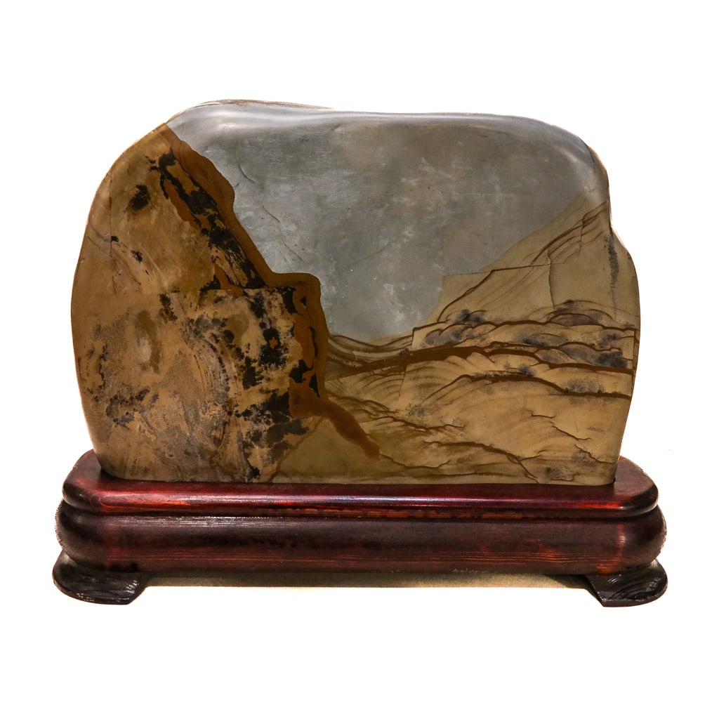 Natural Marble or Stone Landscape Sculpture (1 of 8)