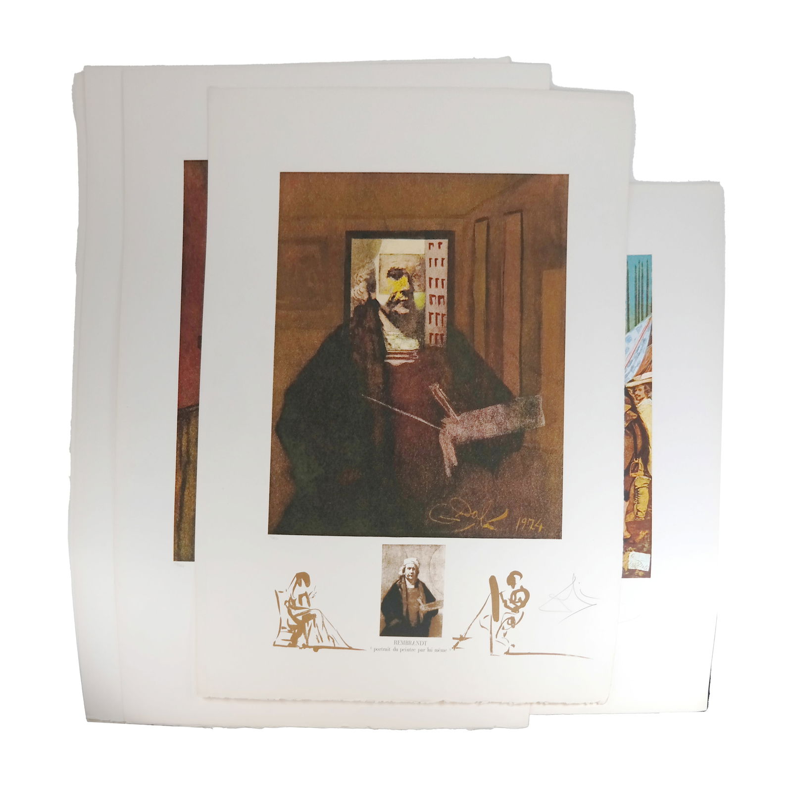 Salvador DALI: "Changes in Great Masterpieces" - 5 (1 of 20)