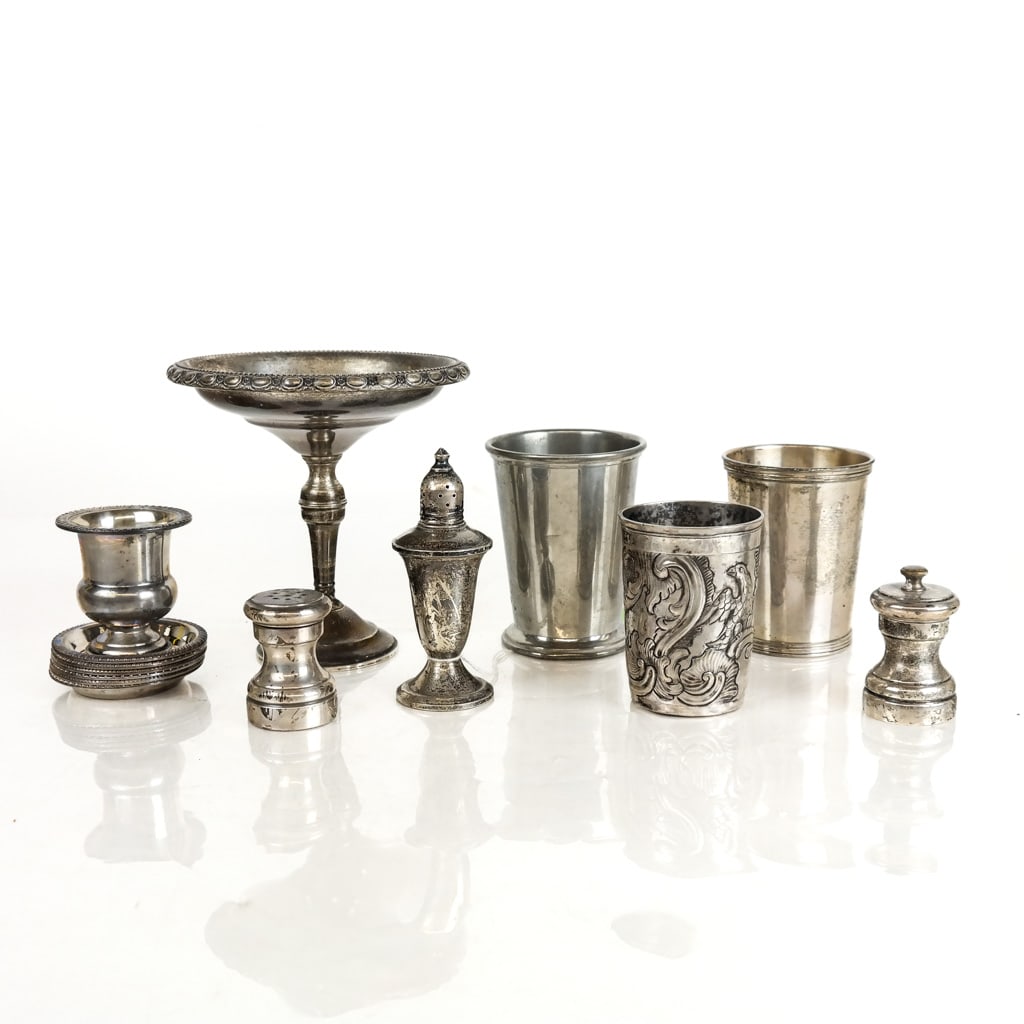 Group of Sterling Silver Tabletop Articles (1 of 20)