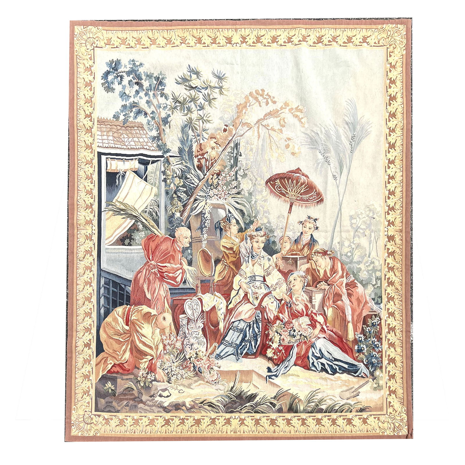 Aubusson Woven Tapestry (1 of 11)