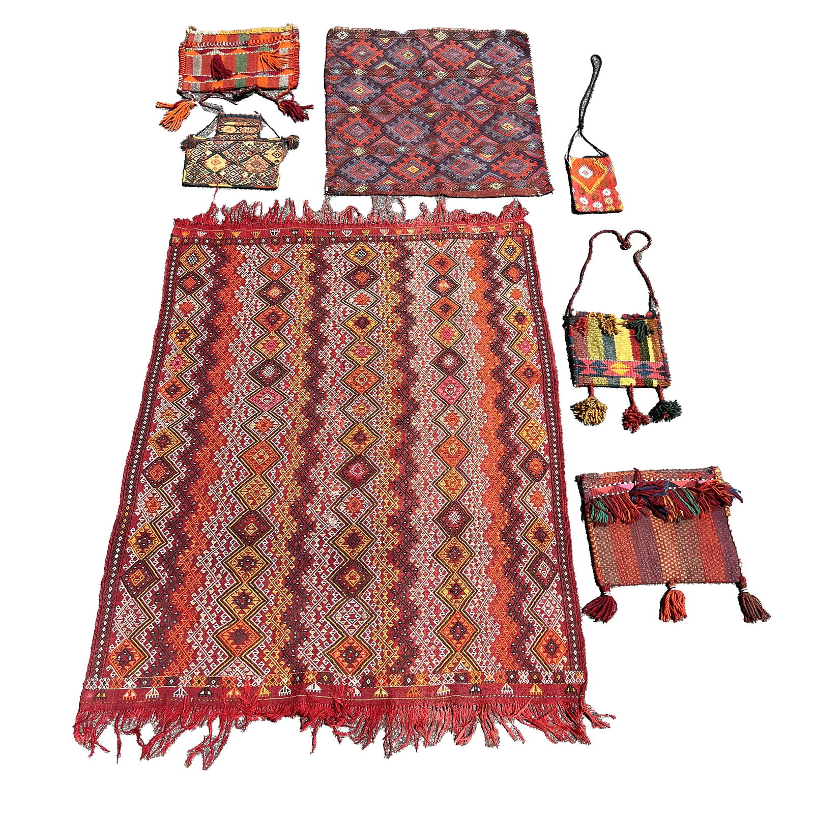 Assorted Oriental Flatweave Articles (1 of 14)