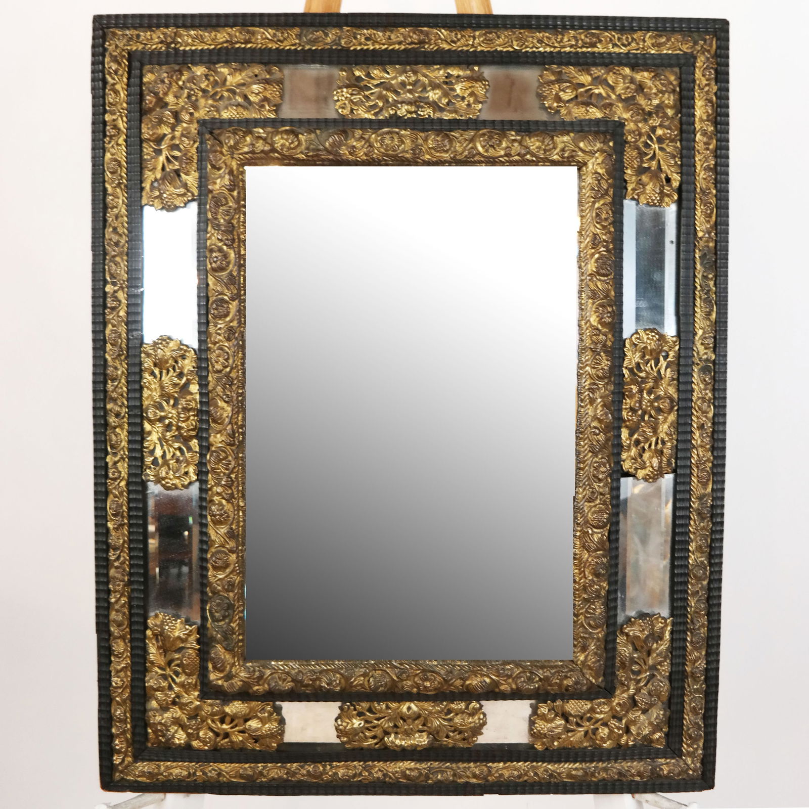 Antique Dutch  Baroque Style Mirror (1 of 6)