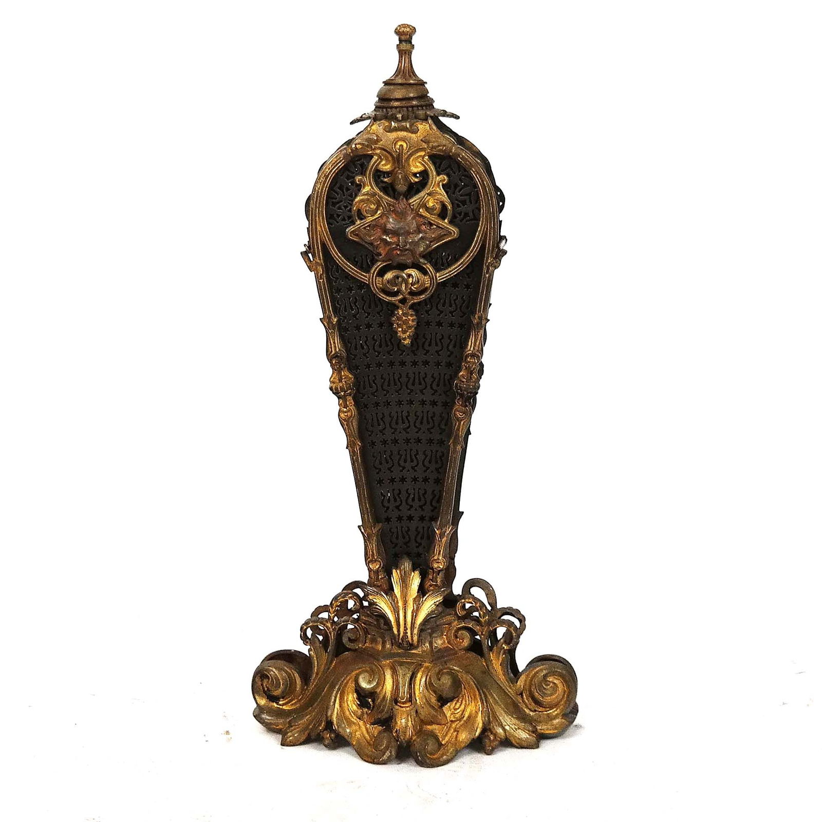 Louis XV-Style Gilt Bronze Fireplace Screen (1 of 6)