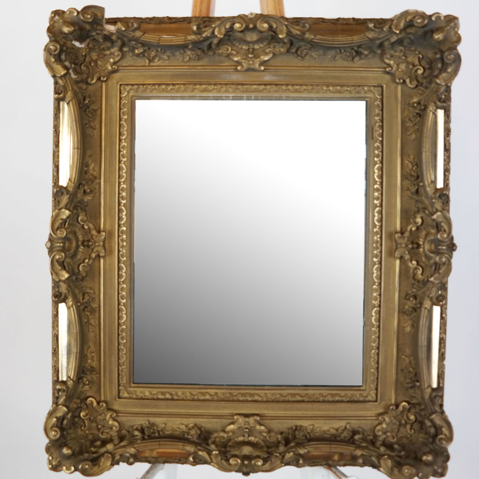 Rococo Revival Giltwood Mirror (1 of 5)