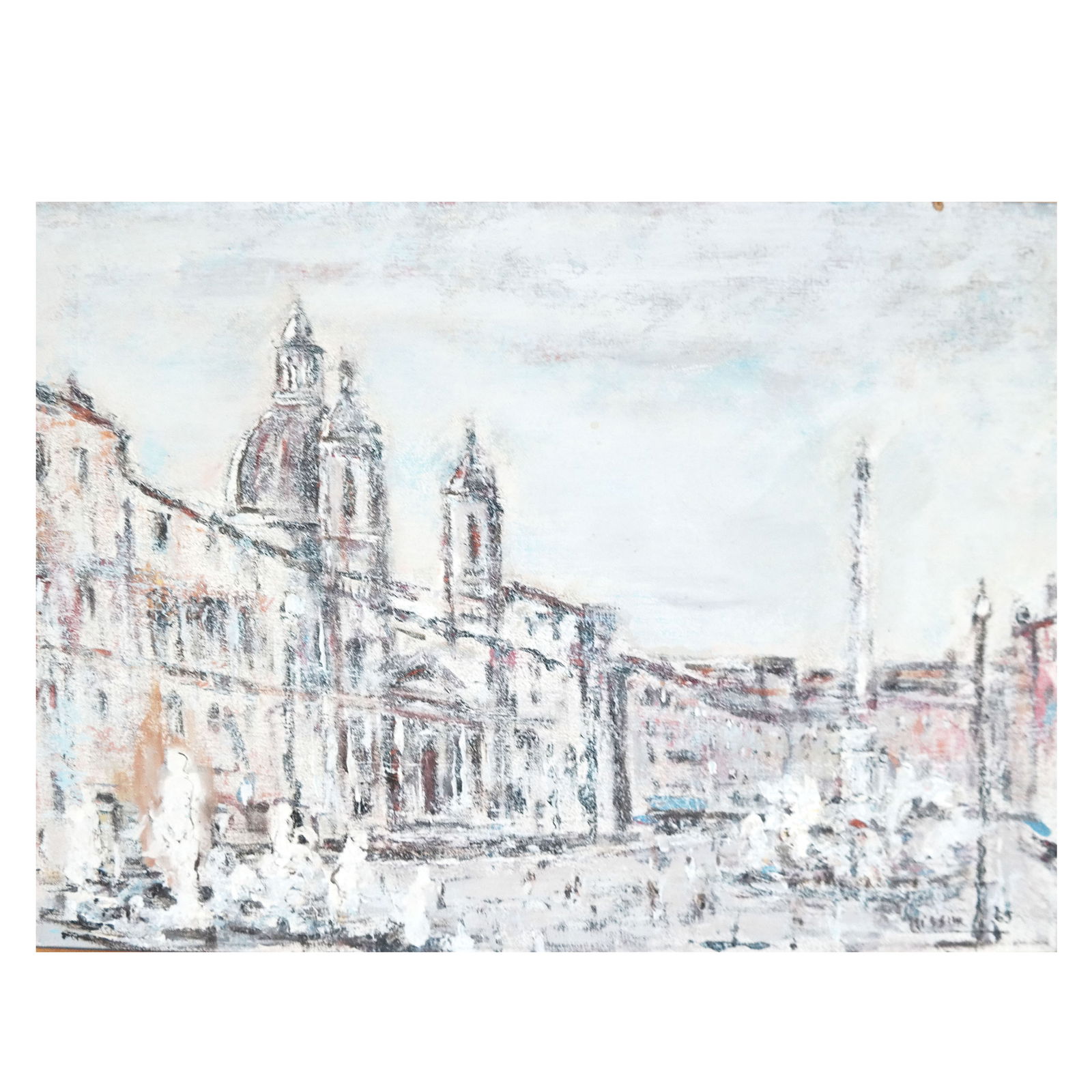 Renzo NISSIM: "Roma" - Painting (1 of 7)