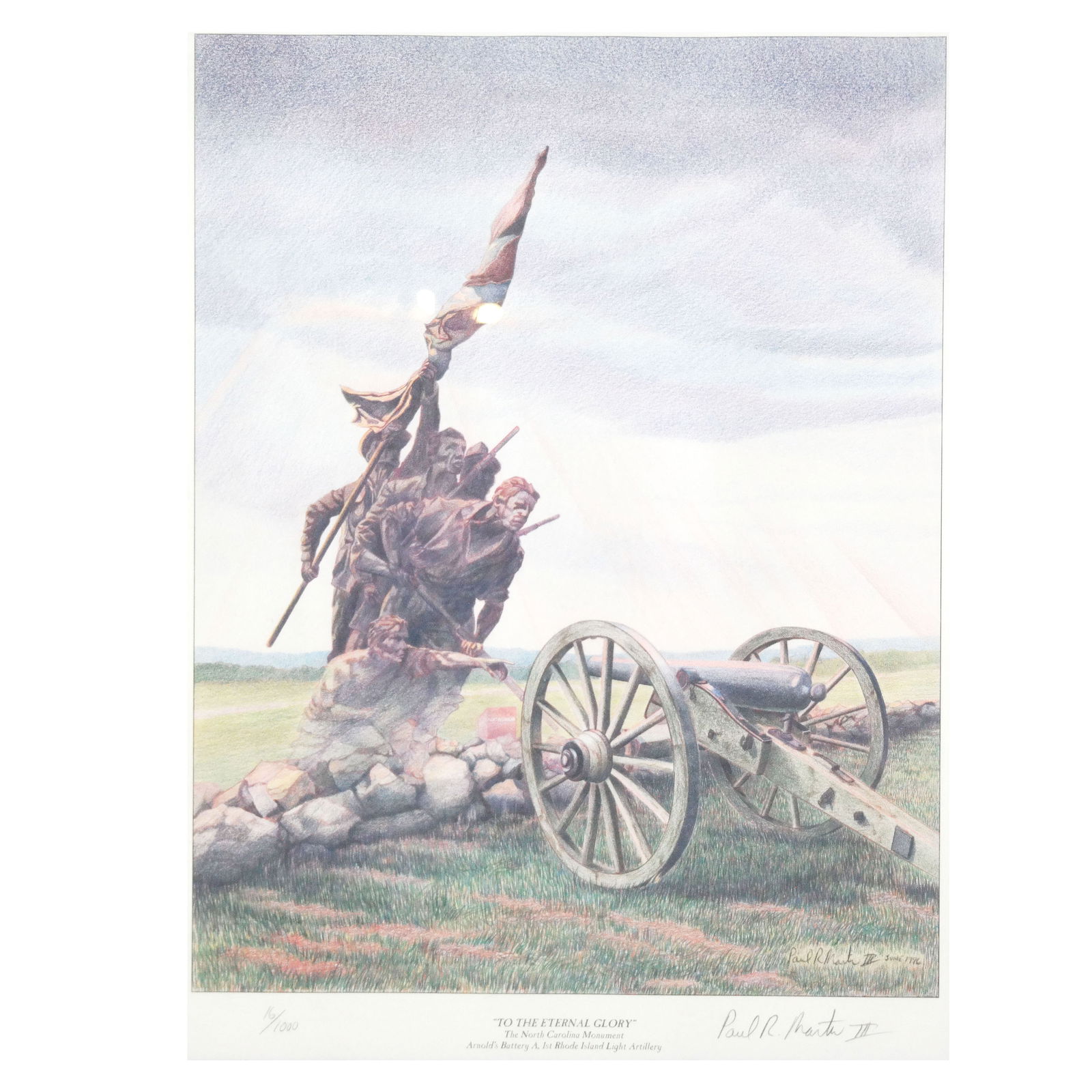 To The Eternal Glory, Poster by Paul Martin (1 of 12)