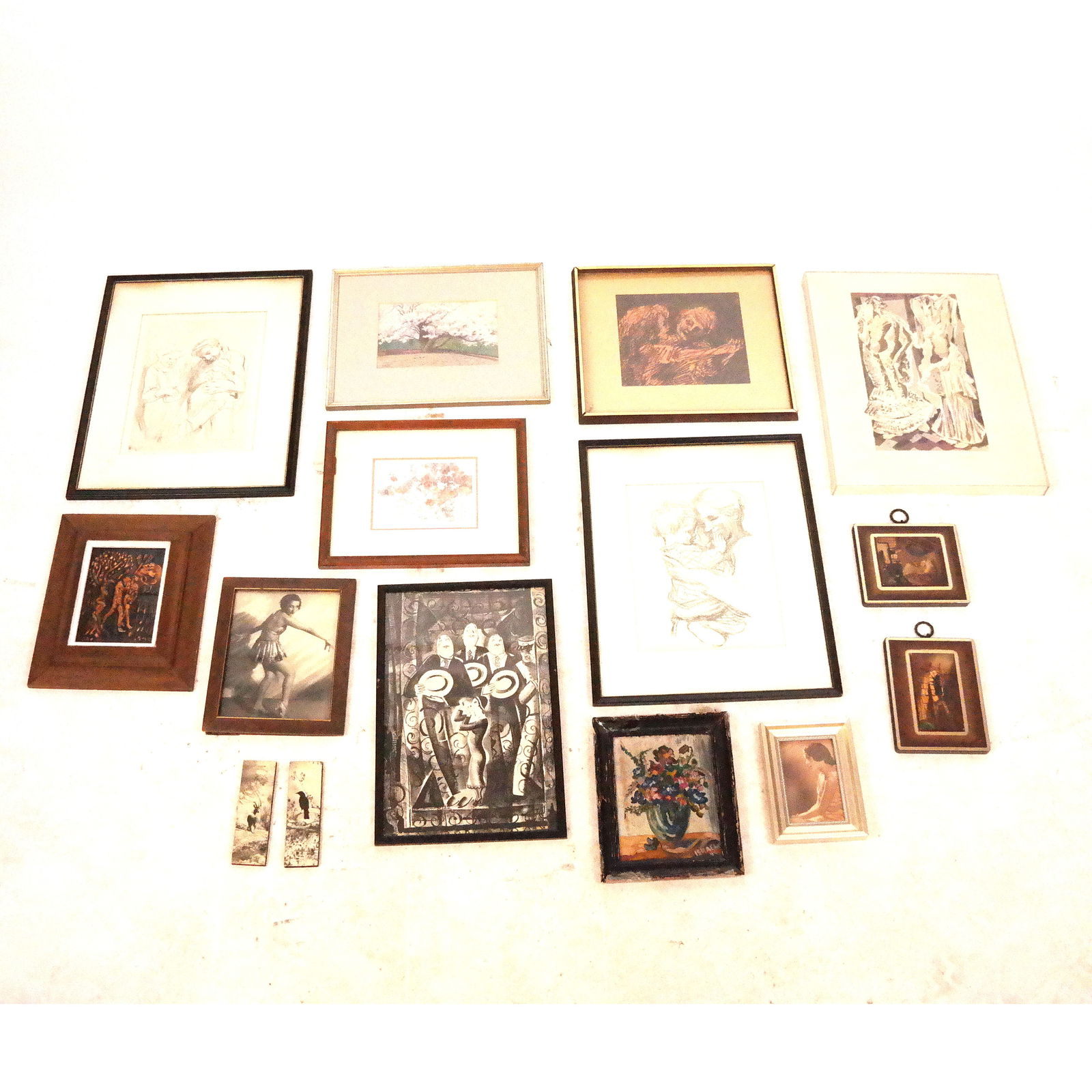 Assembled Group of Framed Artworks (13) (1 of 17)