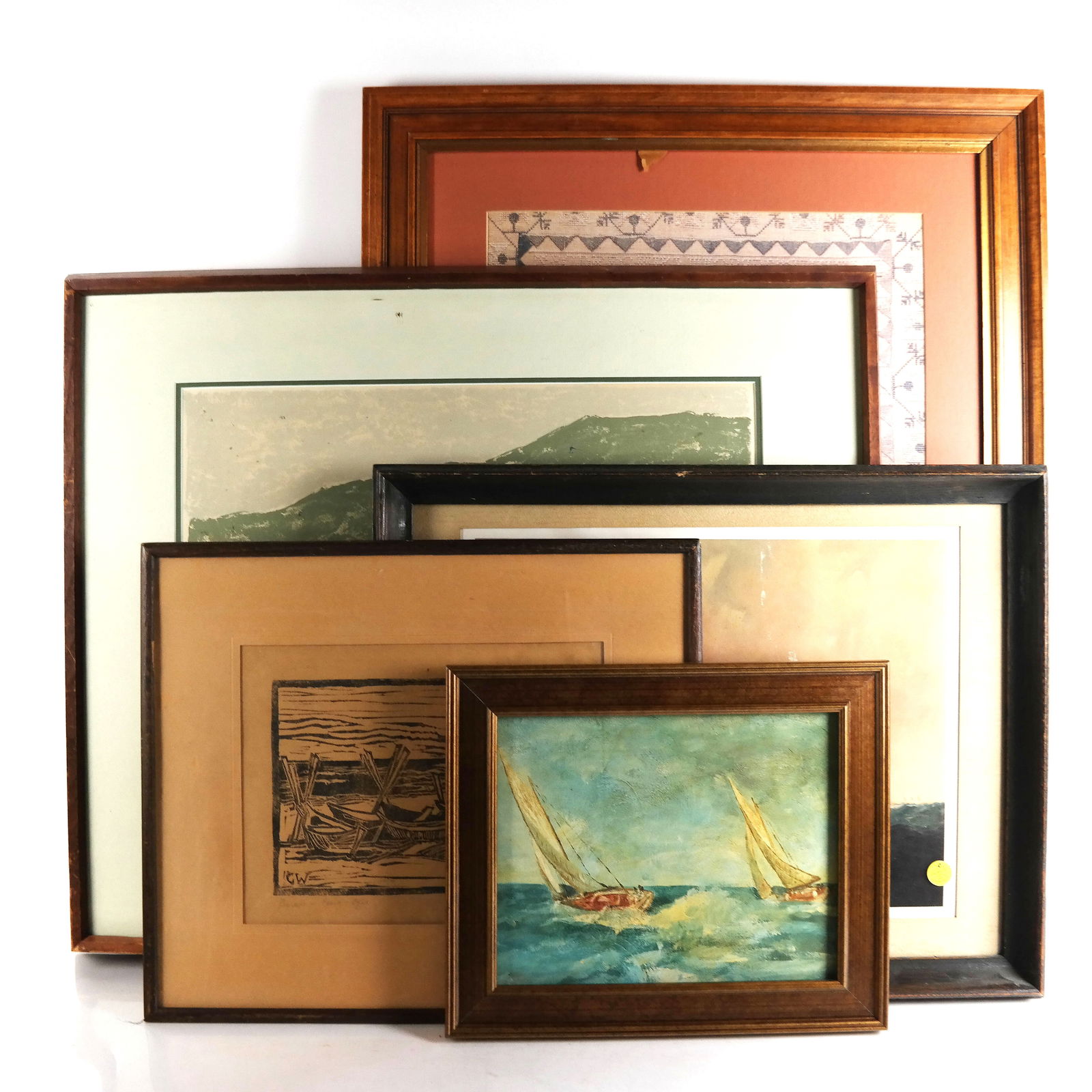 Assembled Group of Framed Artworks (4) (1 of 11)
