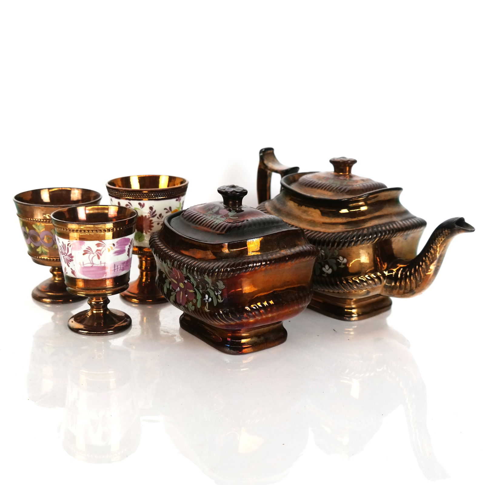 5 American Lusterware, Creamware, items (1 of 17)