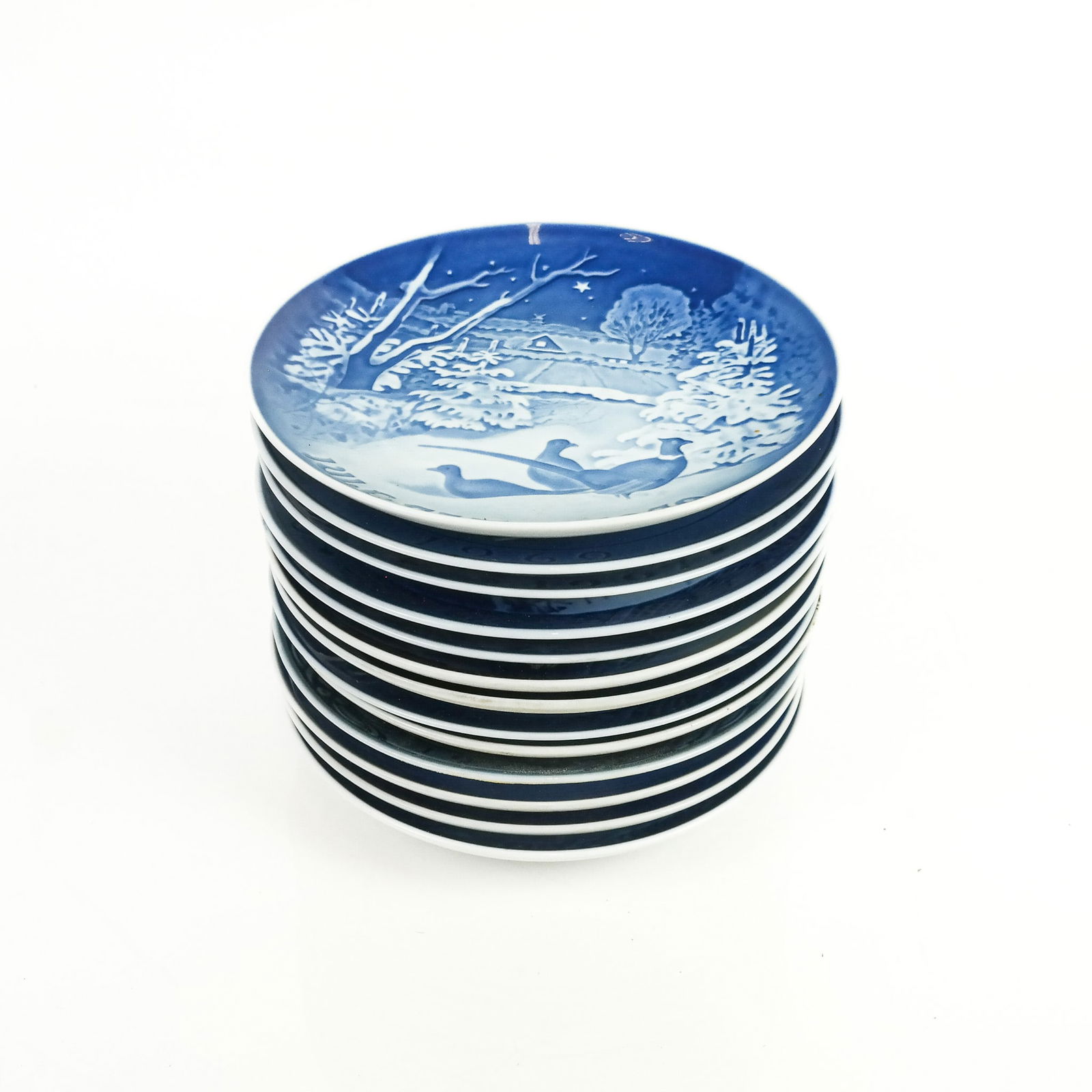 Royal Copenhagen Danish Porcelain Plates (12) (1 of 12)