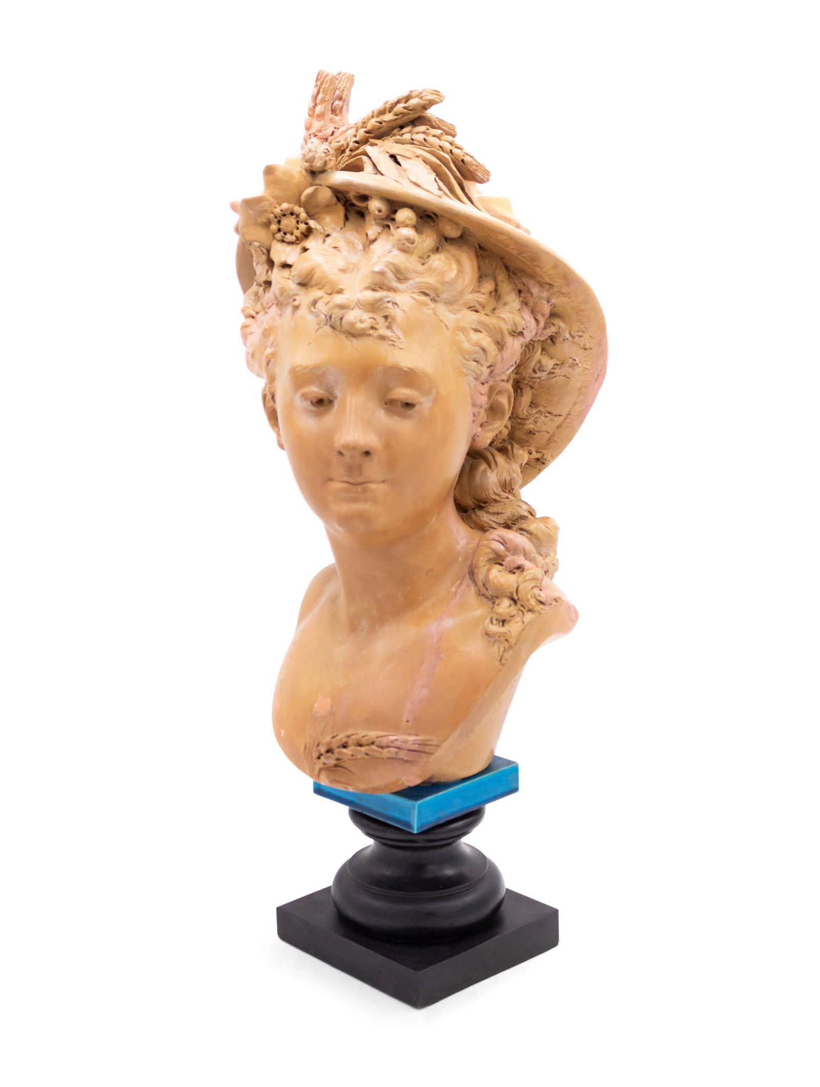 French Victorian Terracotta Bust (1 of 12)