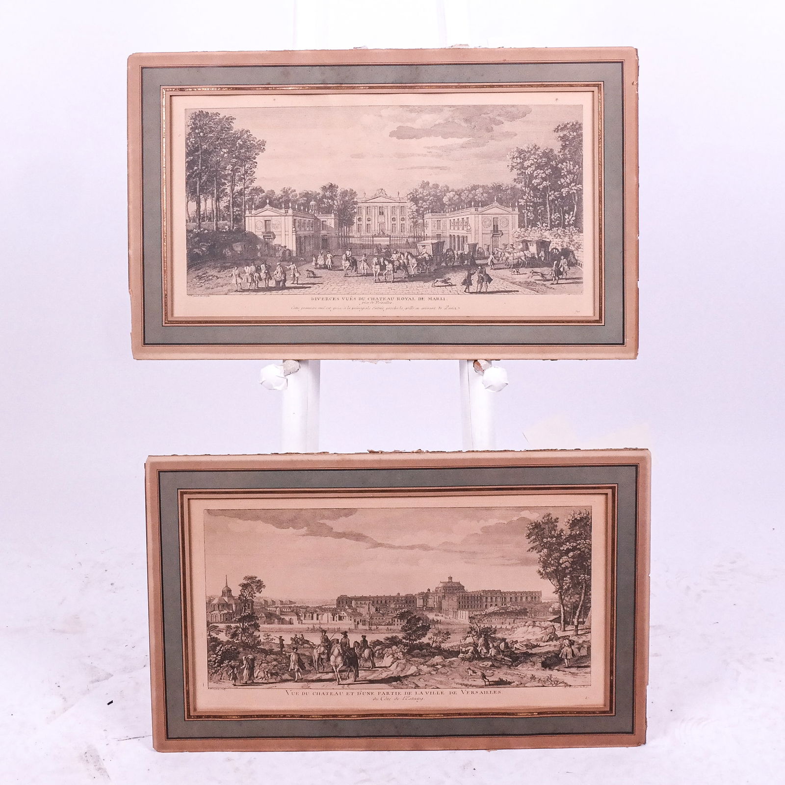 Two 19th C. Prints: French Royal Palaces (1 of 14)