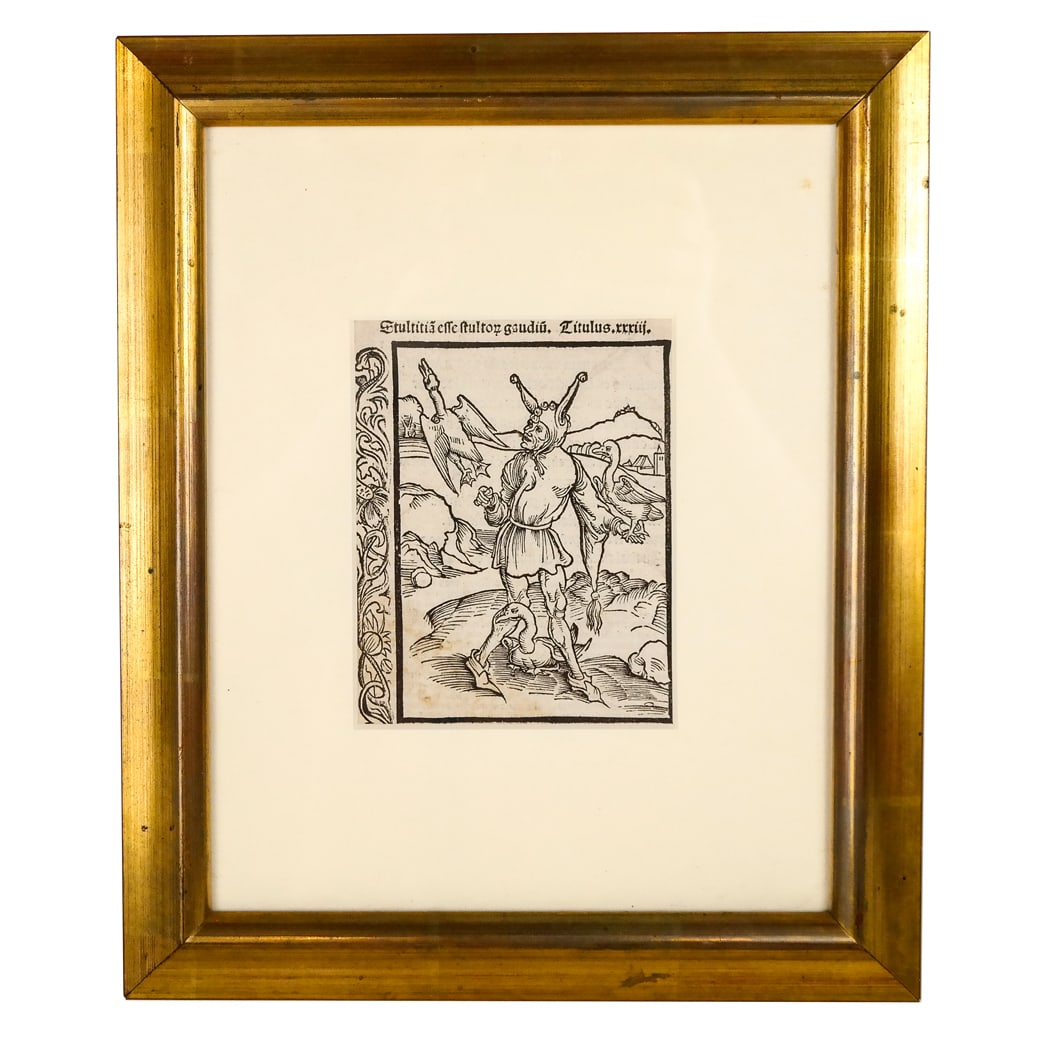 After Albrecht DURER: "The Jester" - Print (1 of 5)