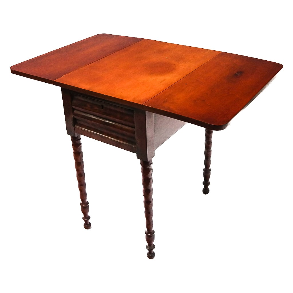American Empire Cherry Drop Leaf Table (1 of 8)