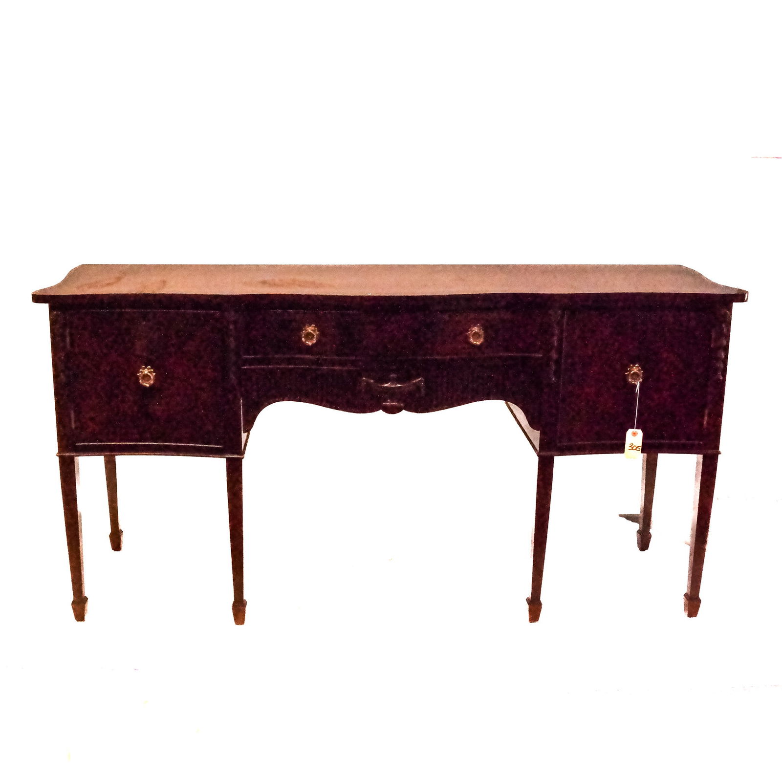 Neoclassical-Style Mahogany Buffet / Server (1 of 13)