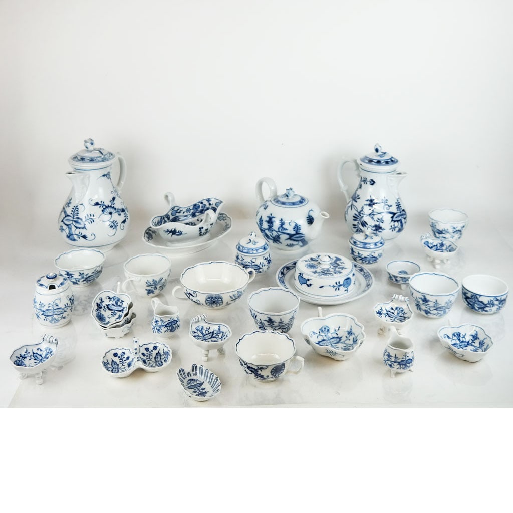 Meissen "Blue Onion" Serving Items (31 Pcs) (1 of 9)