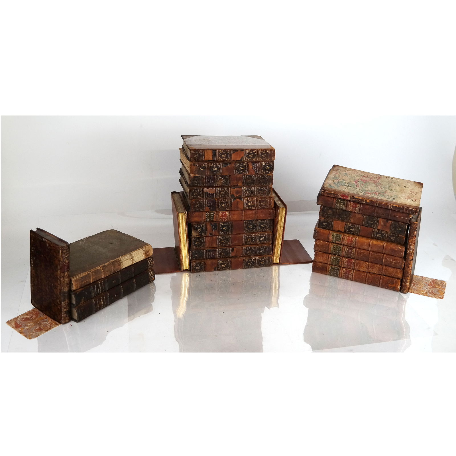 20 Assorted Vintage Leather Bound Volumes (1 of 17)