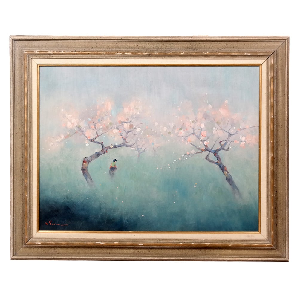 Continental School: Geisha In Apple Blossoms (1 of 8)