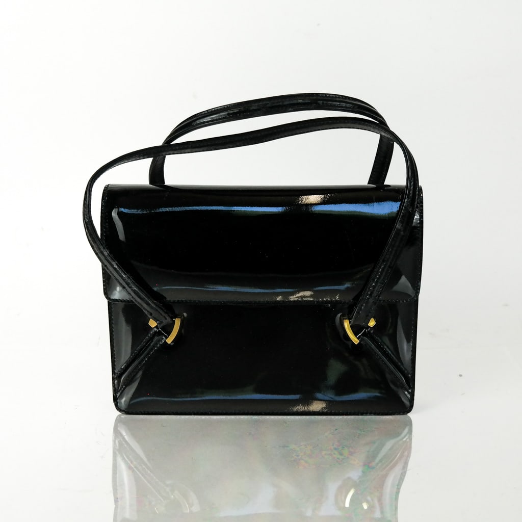 Gucci Black Patent Leather Handbag (1 of 6)
