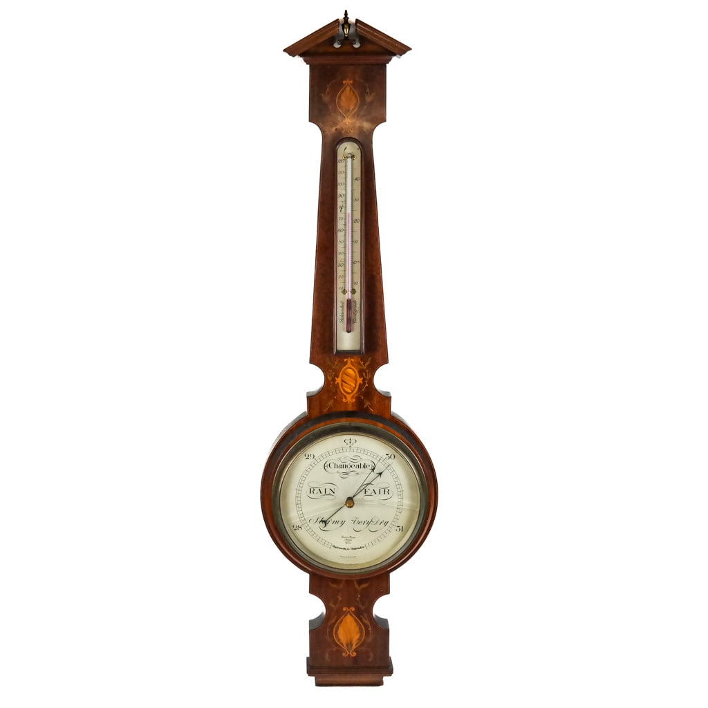 English Inlaid Barometer (1 of 10)