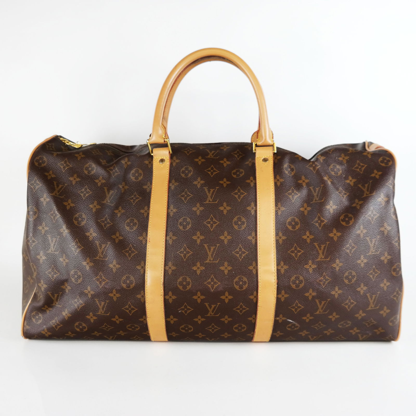 Louis Vuitton Monogram Canvas & Leather "Keepall" (1 of 14)