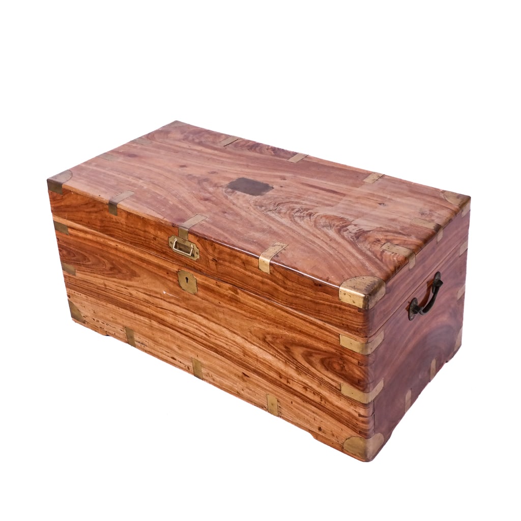Campaign-Style Cedar-Lined Trunk (1 of 10)