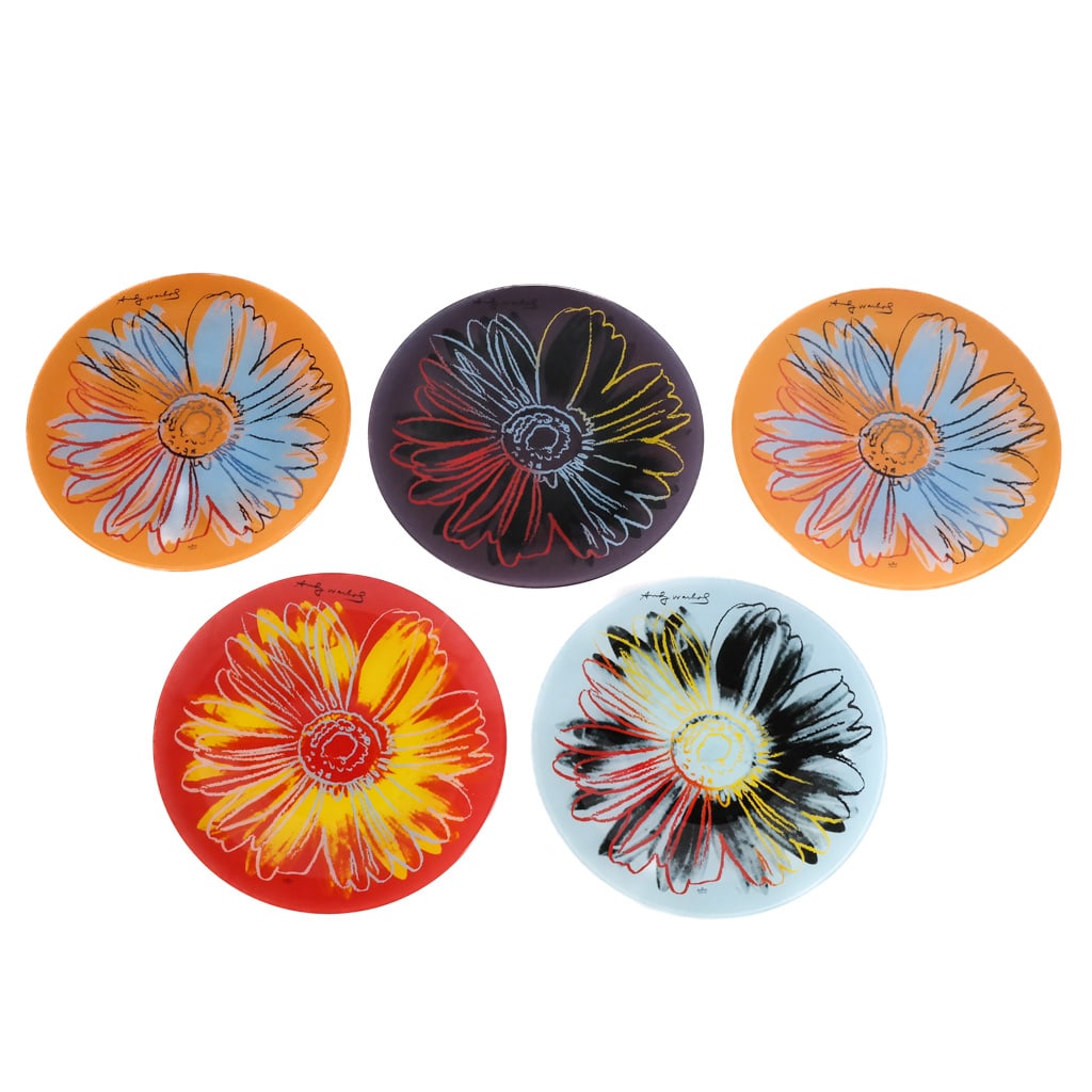 Five (5) Rosenthal Andy Warhol Glass Pop Art Plate (1 of 15)