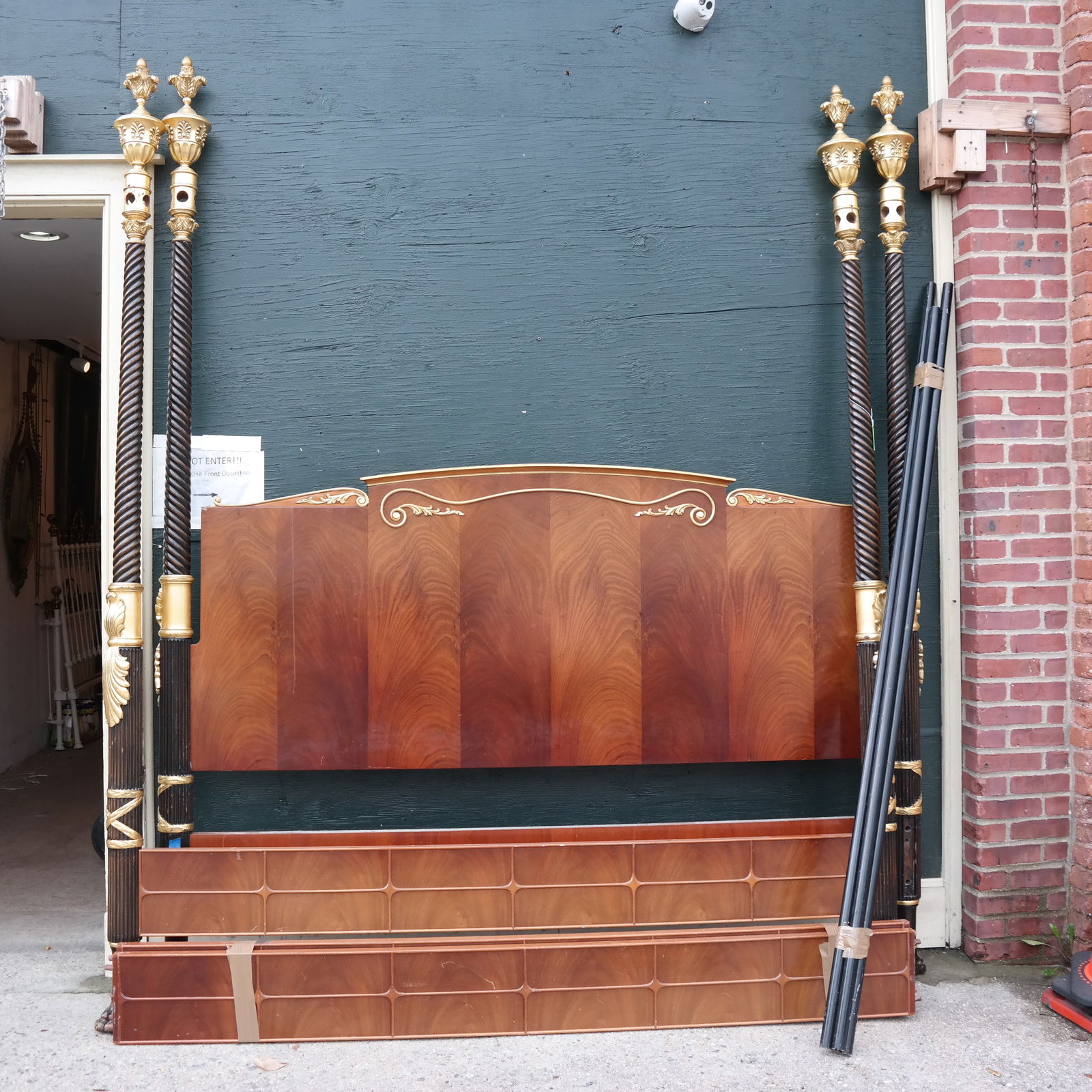 Contemporary French-Style Tester Bed (1 of 15)