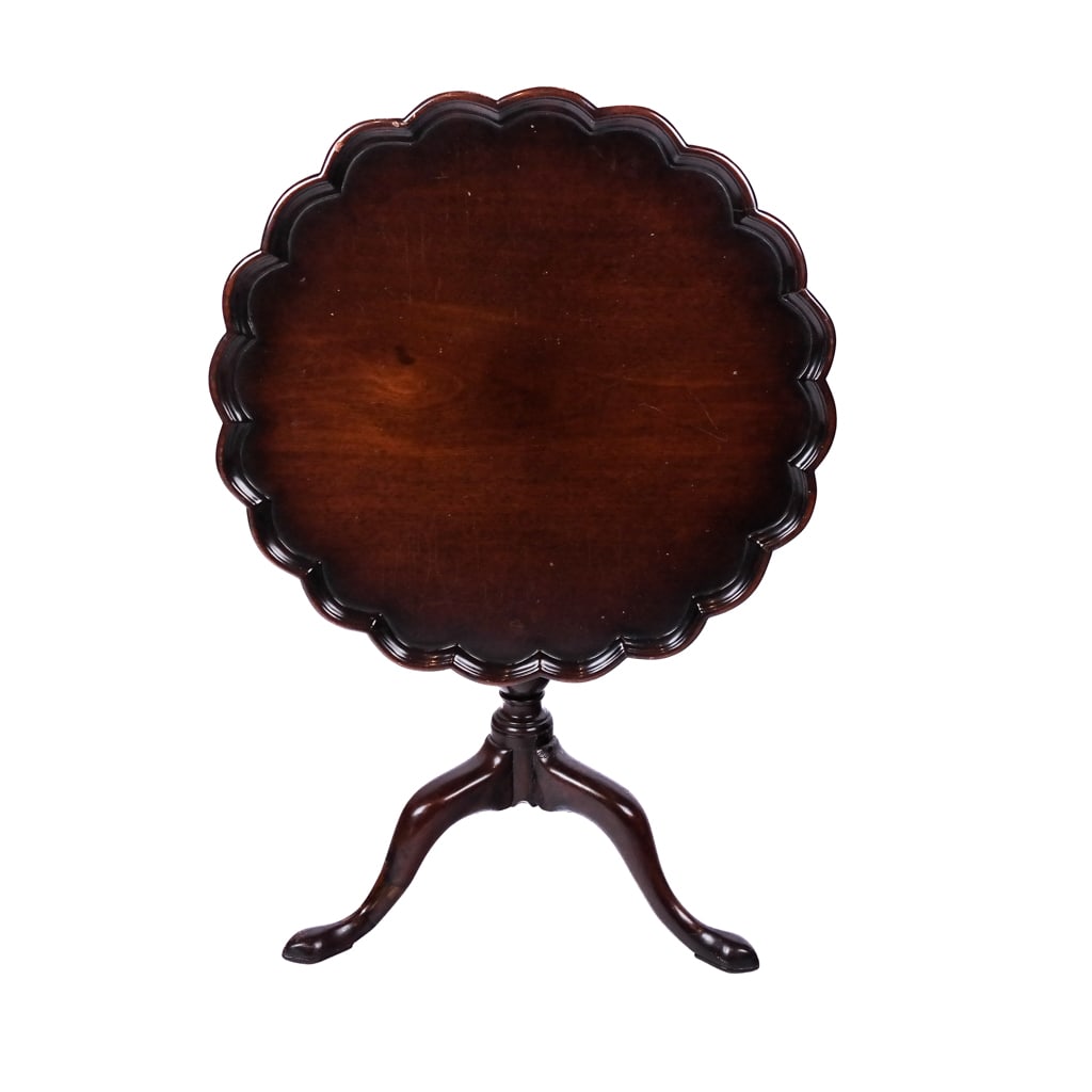 19th C. American Tilt Top Table (1 of 7)
