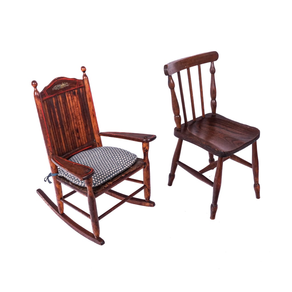 Two American Child's Chairs (1 of 8)