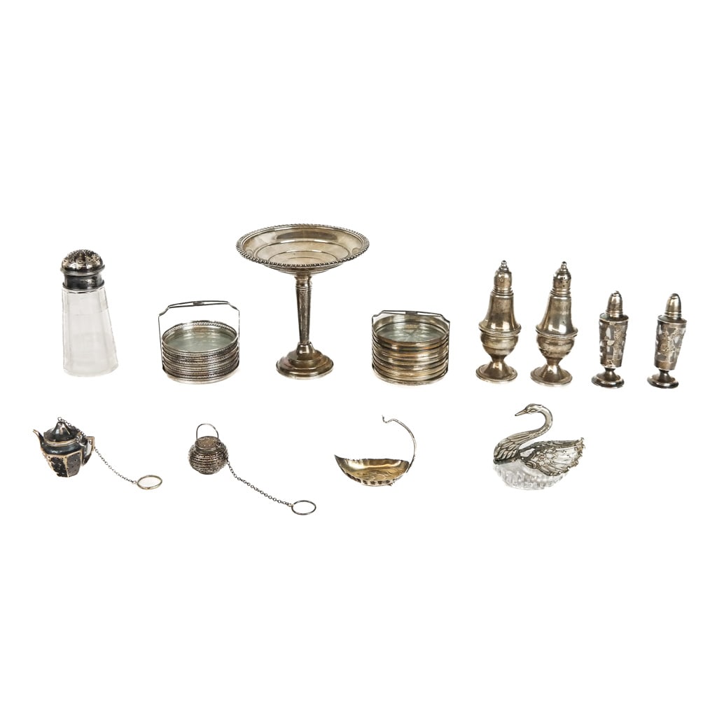 Assorted Sterling and .800 Silver Articles (1 of 12)