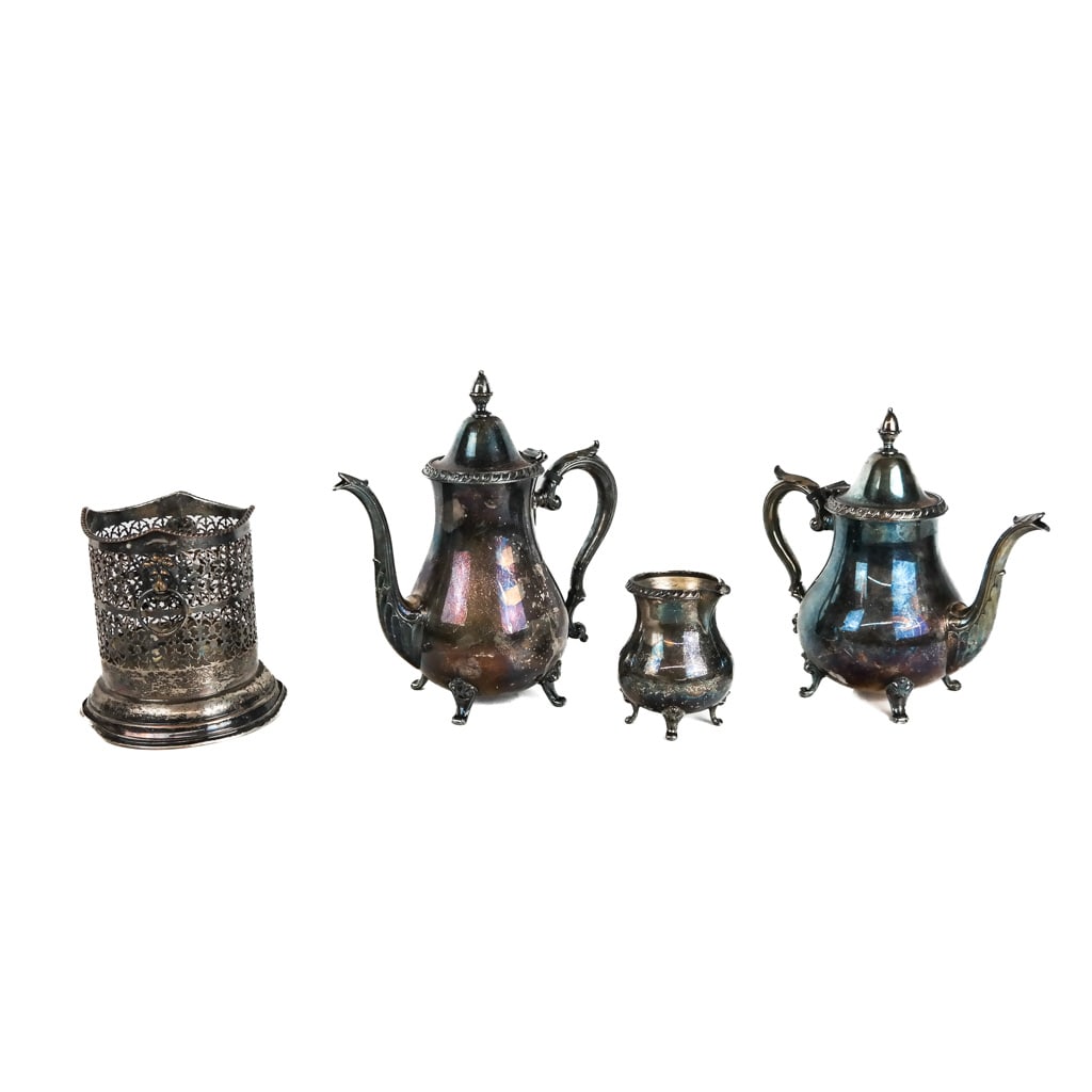 Four Silver Plate Articles (1 of 7)