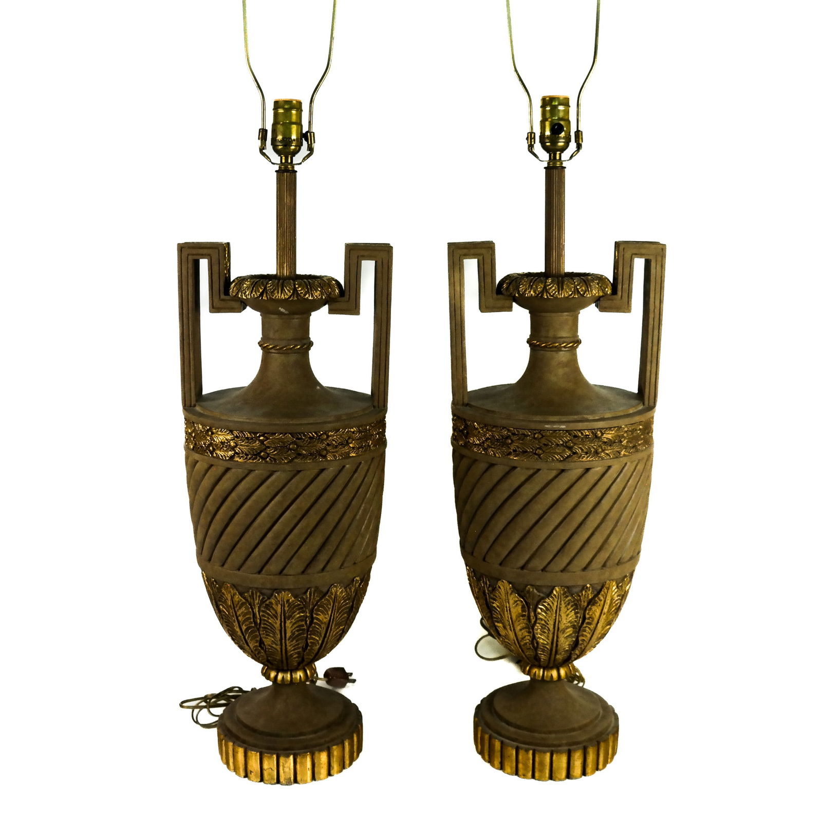 Pair of Large Classical-Style Table Lamps (1 of 6)