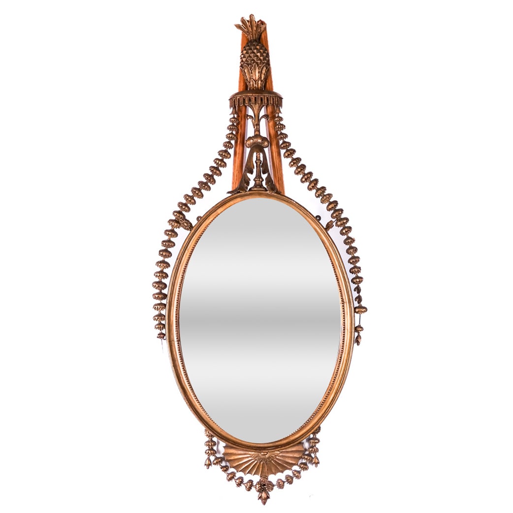 George III-Style Giltwood Mirror (1 of 10)
