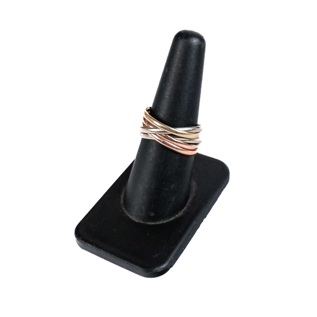 14K Tri-Color Gold "Rolling Ring" (1 of 5)