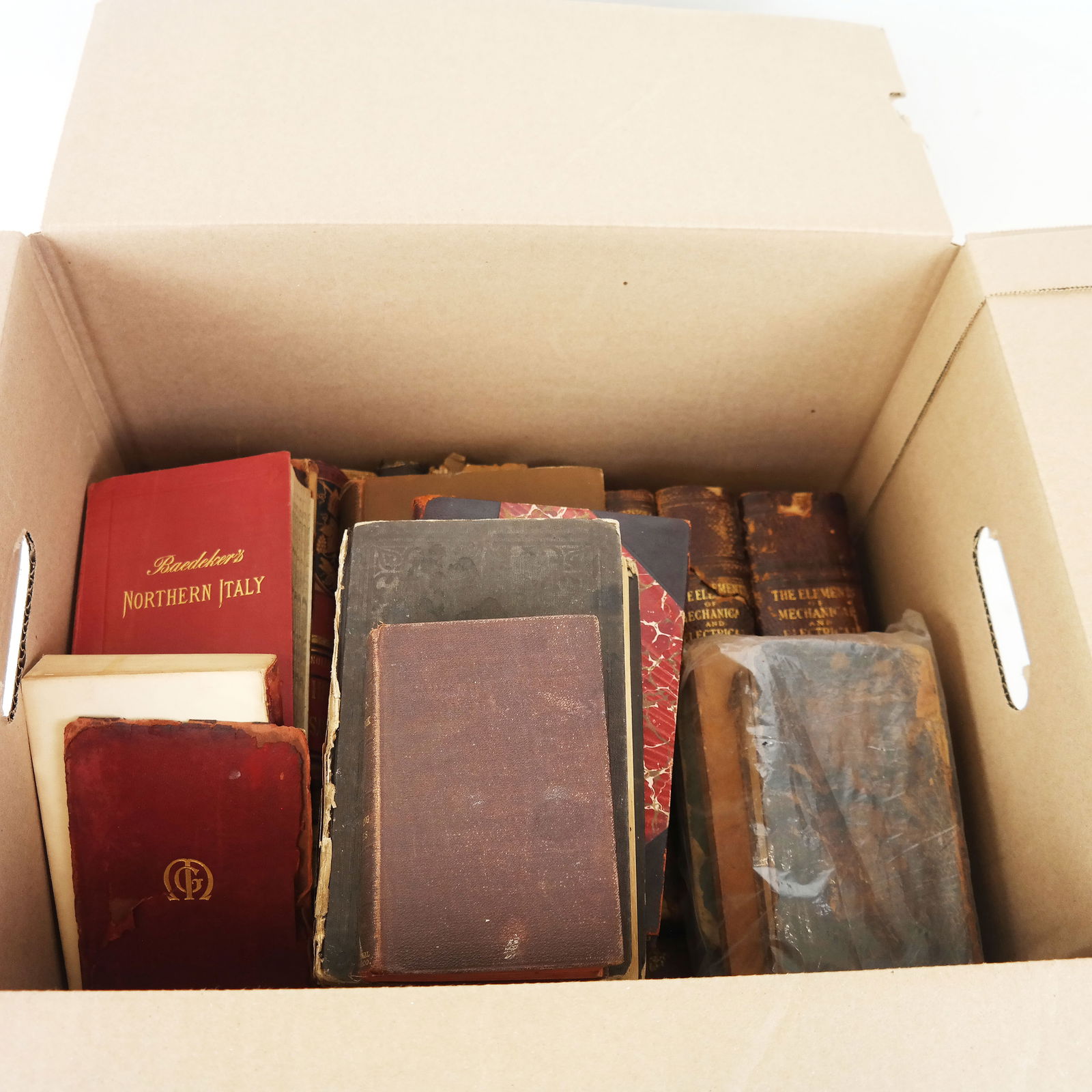 Assembled Group of Antique Books (23) (1 of 3)