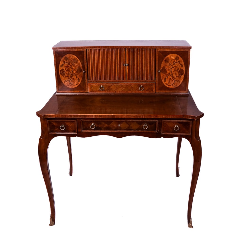 Modern Rococo-Style Bonheur du Jour Desk (1 of 7)