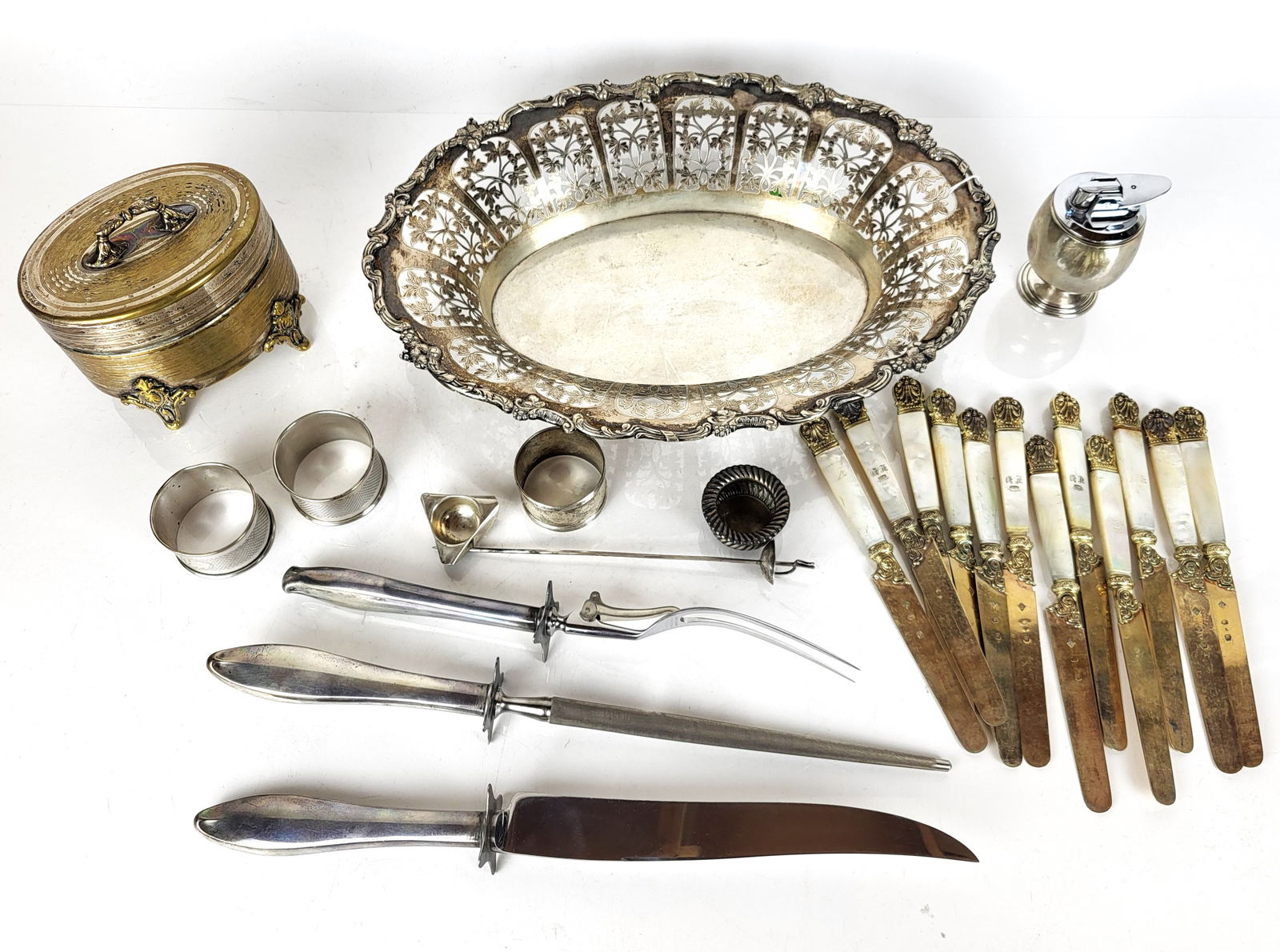 Group of Silver, Metal and Gold-Tone Articles (1 of 20)