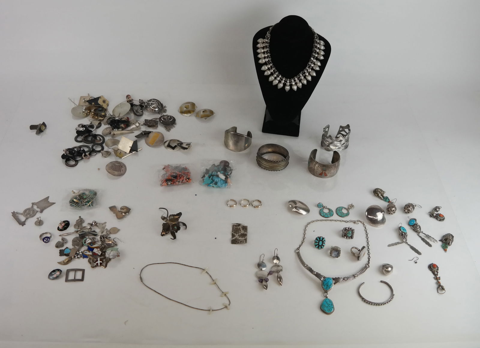 Lot of Mostly Sterling Silver Jewelry (1 of 13)