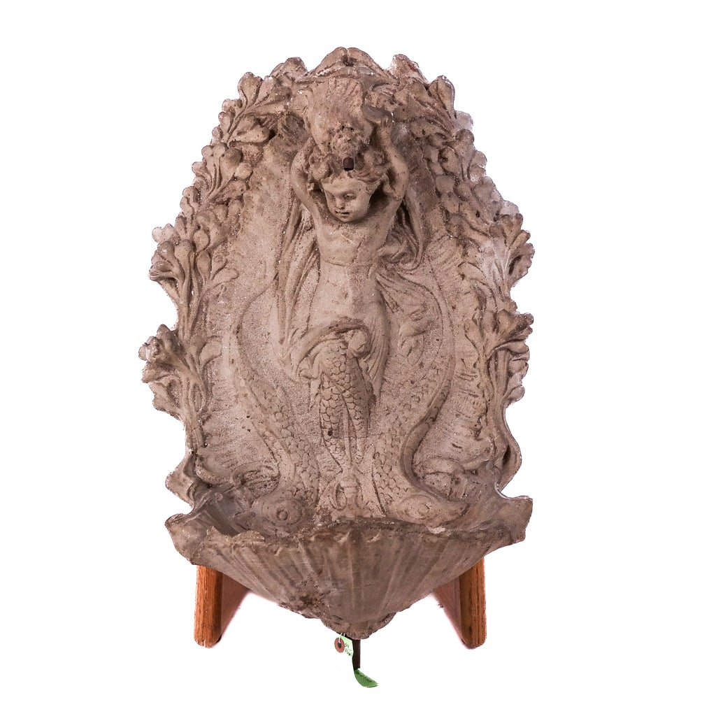 Baroque-Style Stone Wall Fountain/Lavabo (1 of 8)