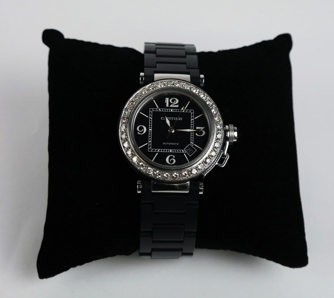 Cartier "Pasha" Automatic Watch (1 of 9)