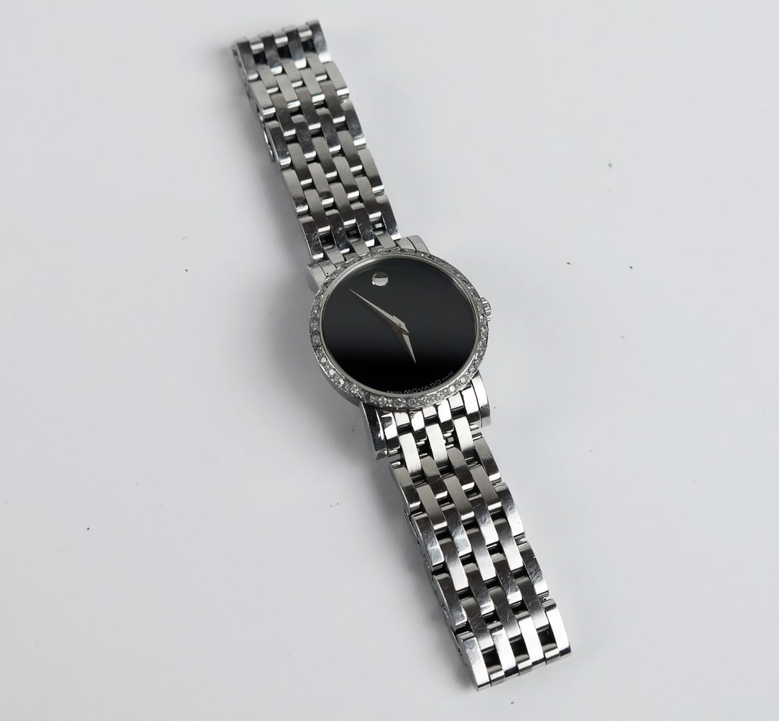 Movado Ladies Stainless Automatic Watch (1 of 9)