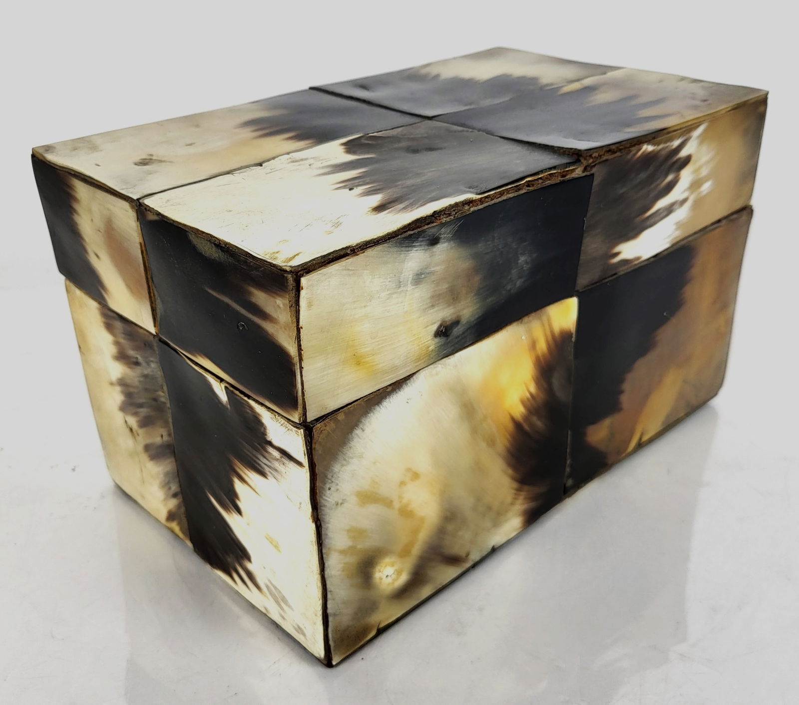 Horn Veneered Storage Box (1 of 9)