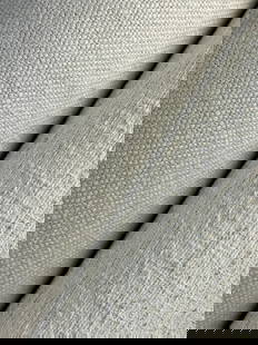 Glant and Colefax & Fowler Fabrics: 1) 5 yards of Glant's "Pavia" upholstery texture in colorway "Travertine", # 9958/01, 50 1/2" width. The cotton blended linen coloration will enhance any family room. 2) 14 3/4 yards of Colefax & Fowl