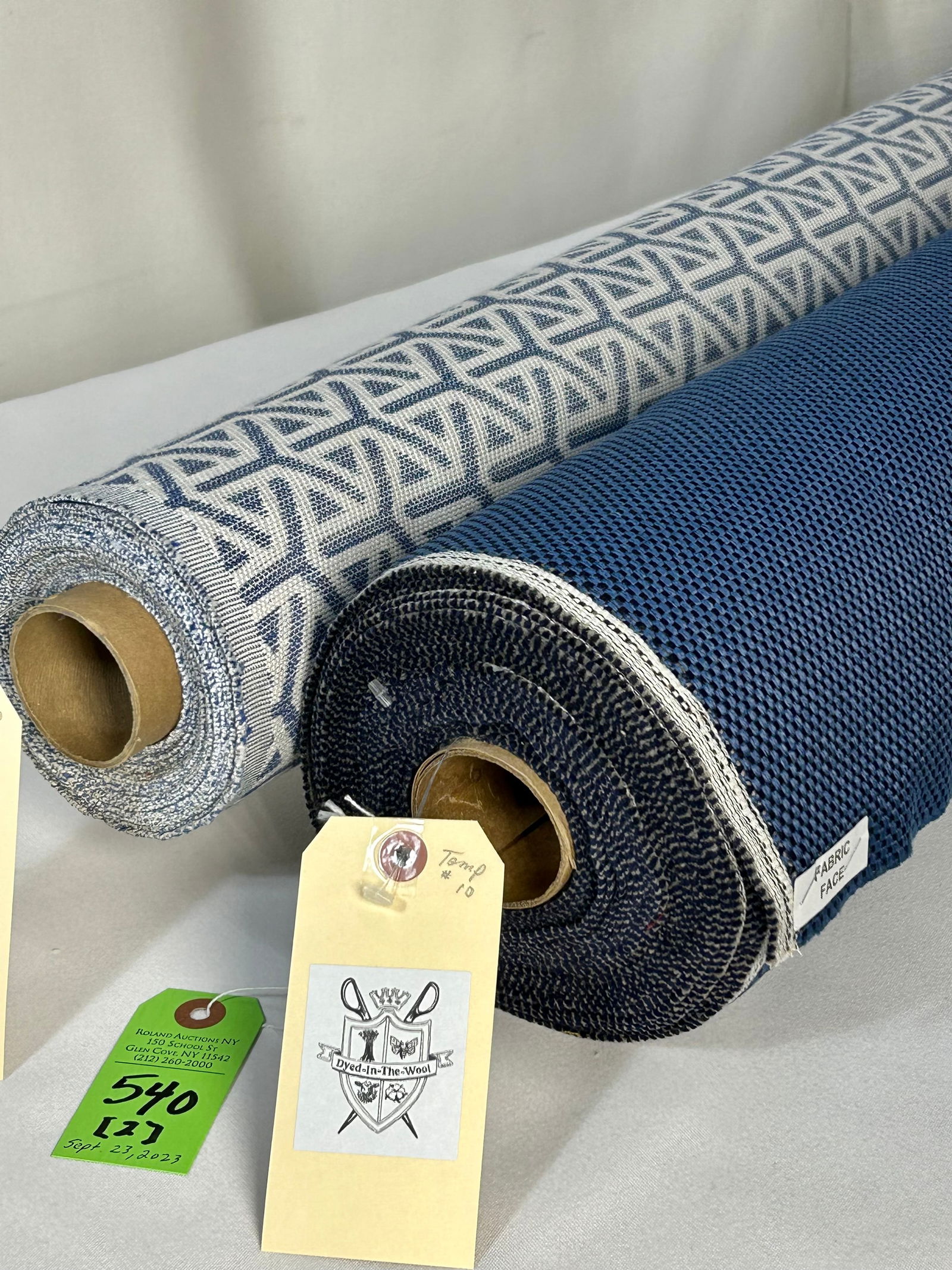 Kravet's Blue Upholstery and Blue & White Geometric Fabrics (1 of 5)