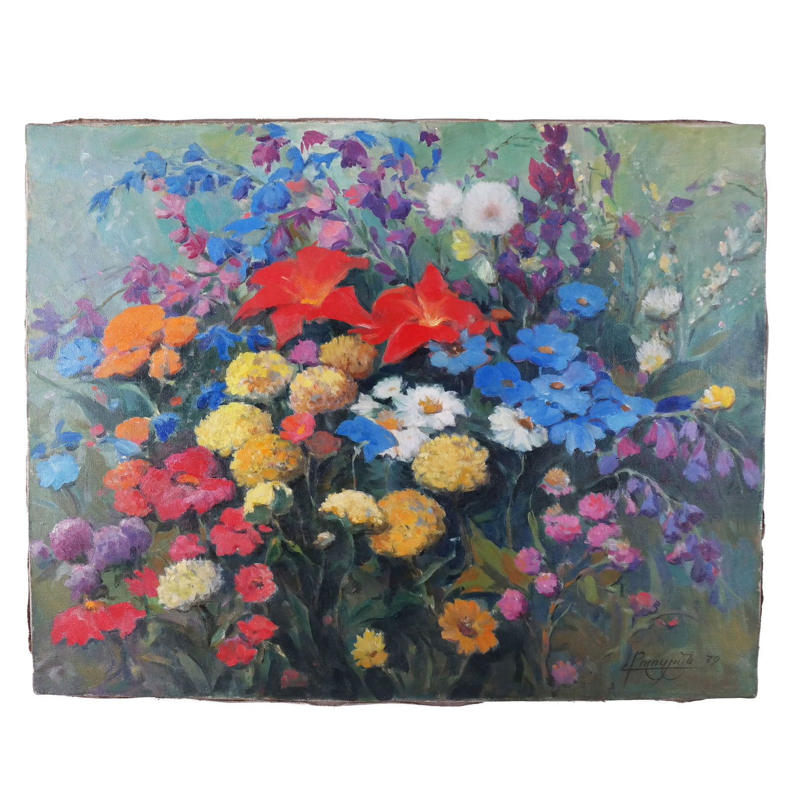 Babken KOLOZYAN: Floral Study - Oil Painting (1 of 11)